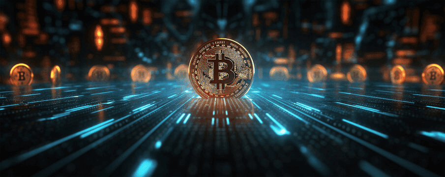 Crypto Trading Illustration