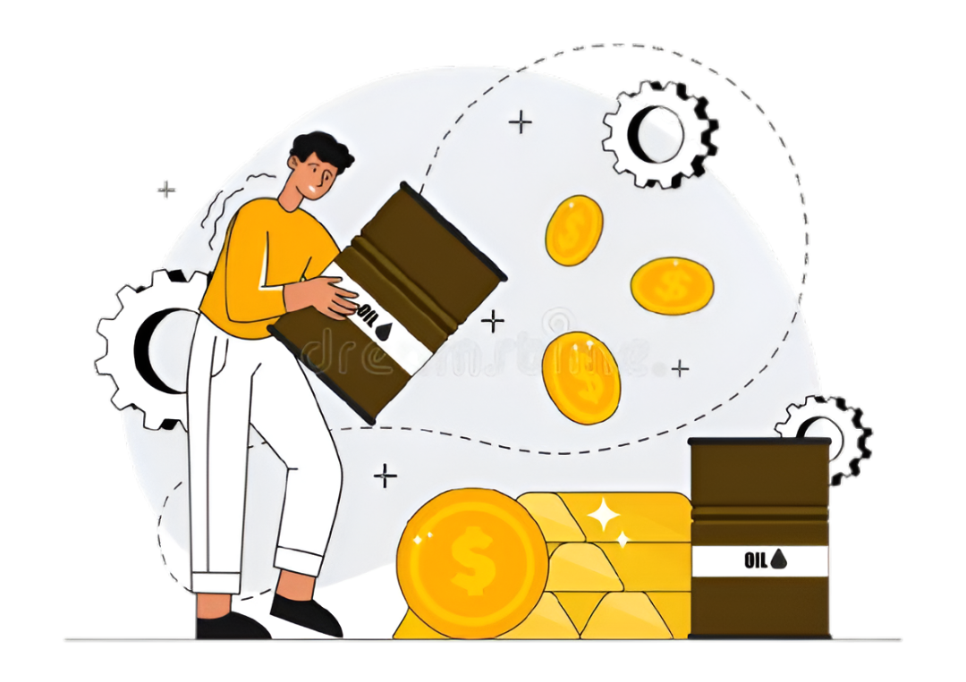 Crude oil trading banner